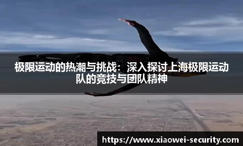 极限运动的热潮与挑战：深入探讨上海极限运动队的竞技与团队精神