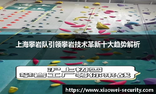 上海攀岩队引领攀岩技术革新十大趋势解析
